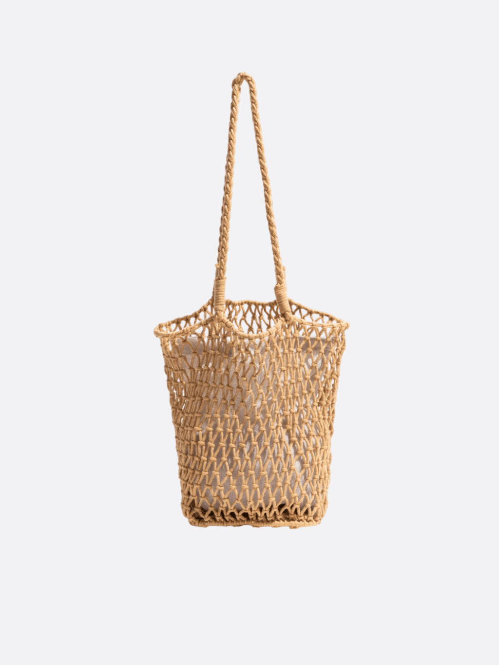 Mesh bag with pouch