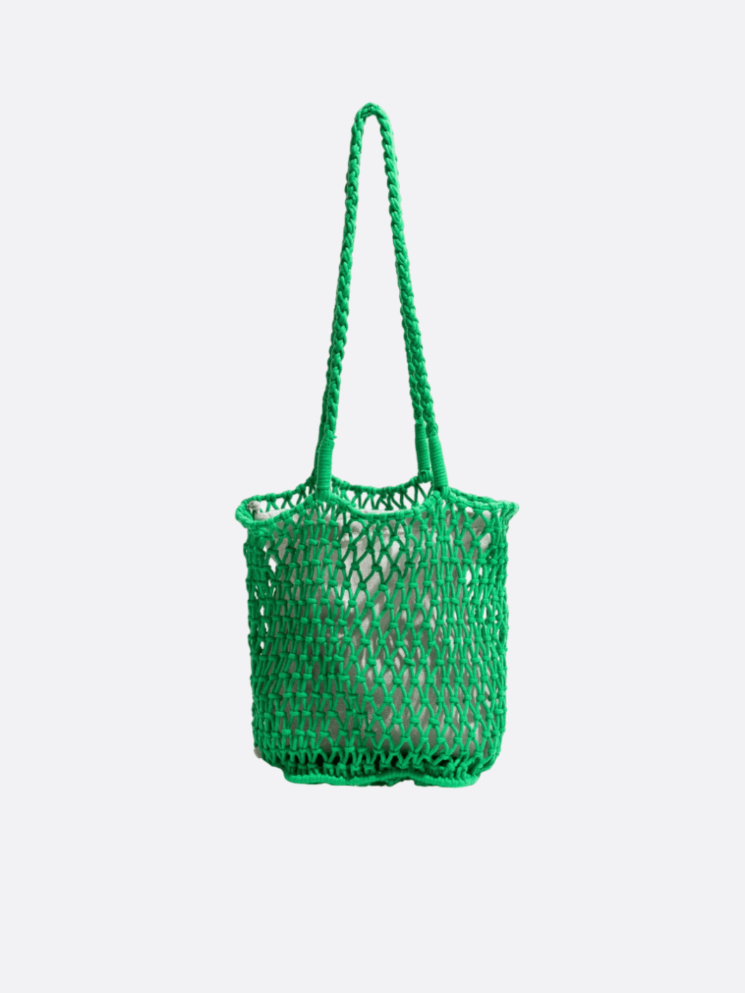 Mesh bag with pouch