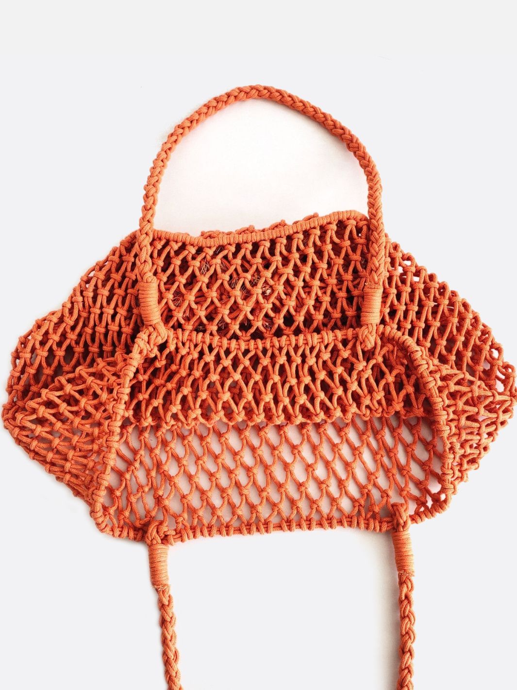 Mesh bag and hook