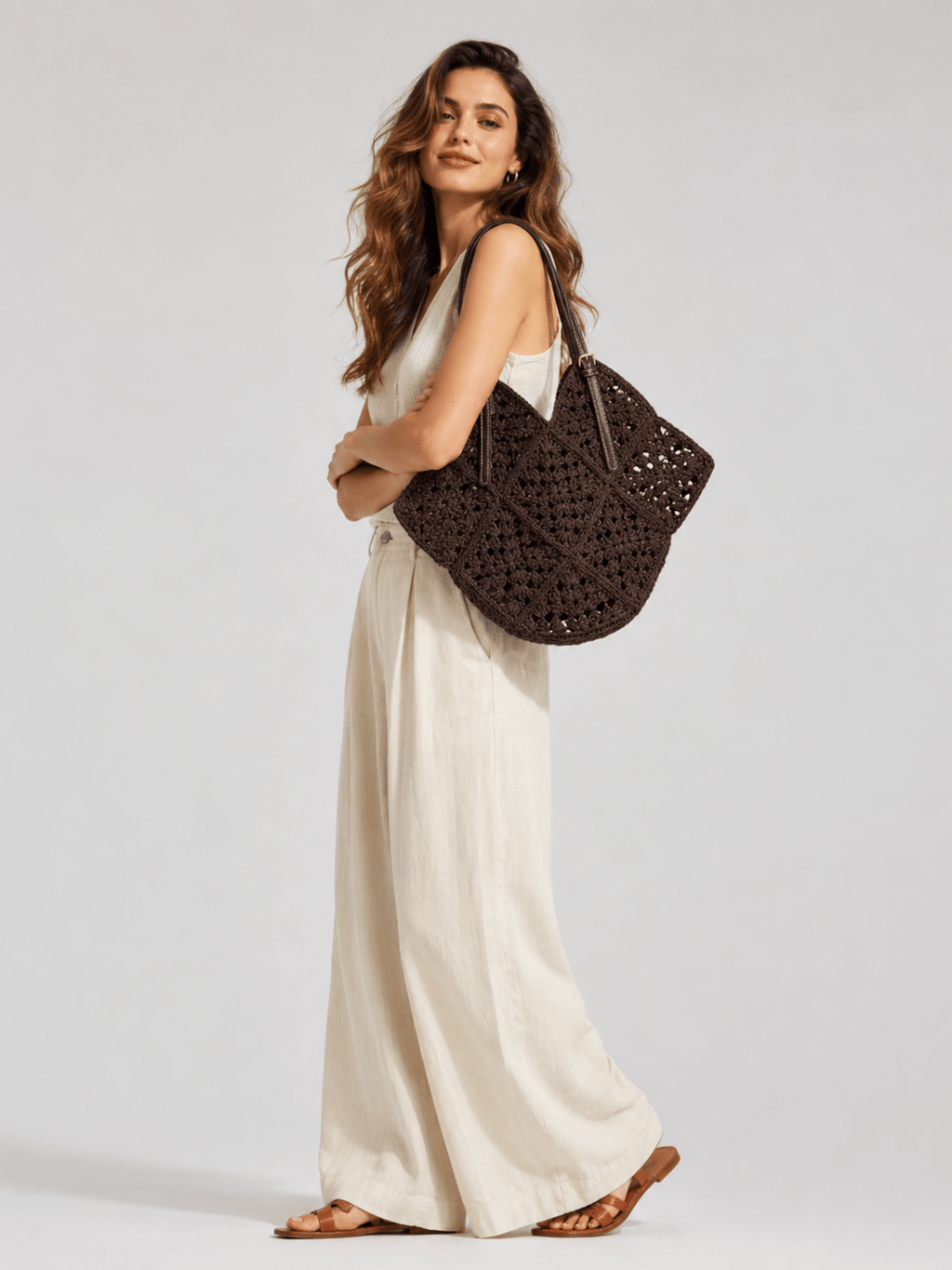Straw Tote Bag