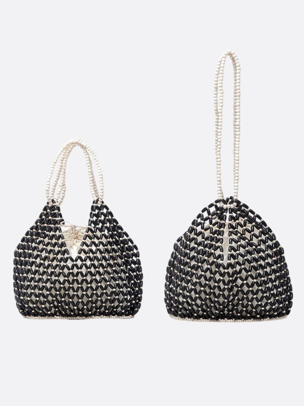 beaded tote bag