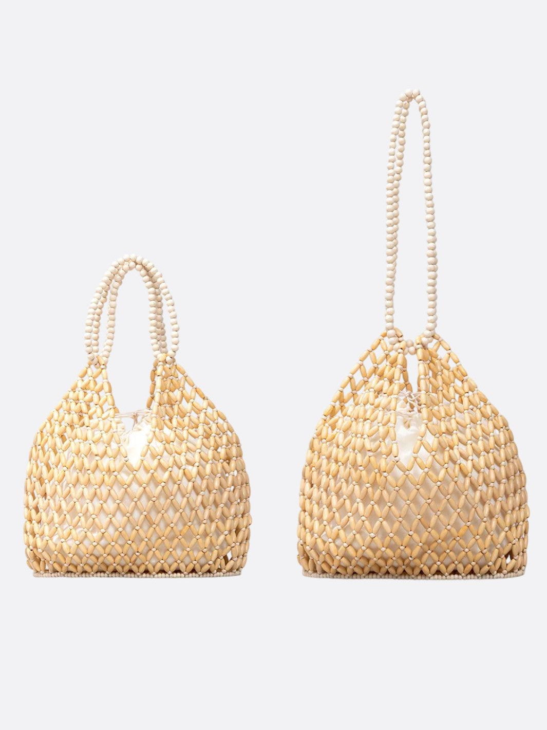 beaded tote bag