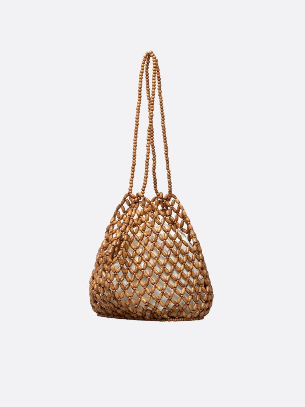 beaded tote bag