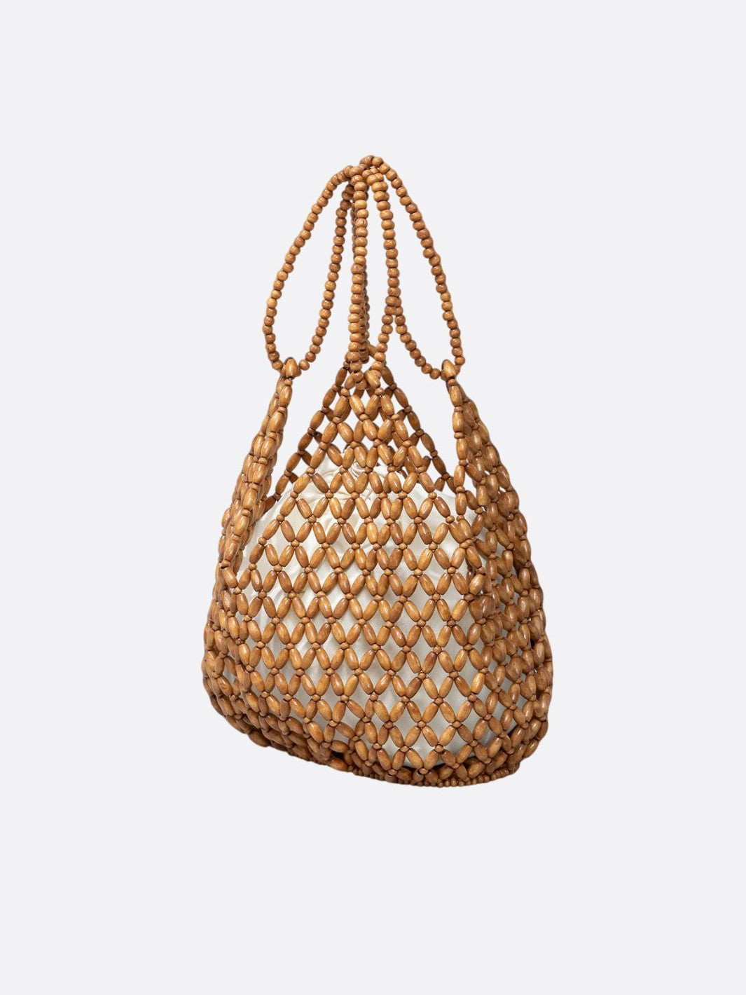 beaded tote bag
