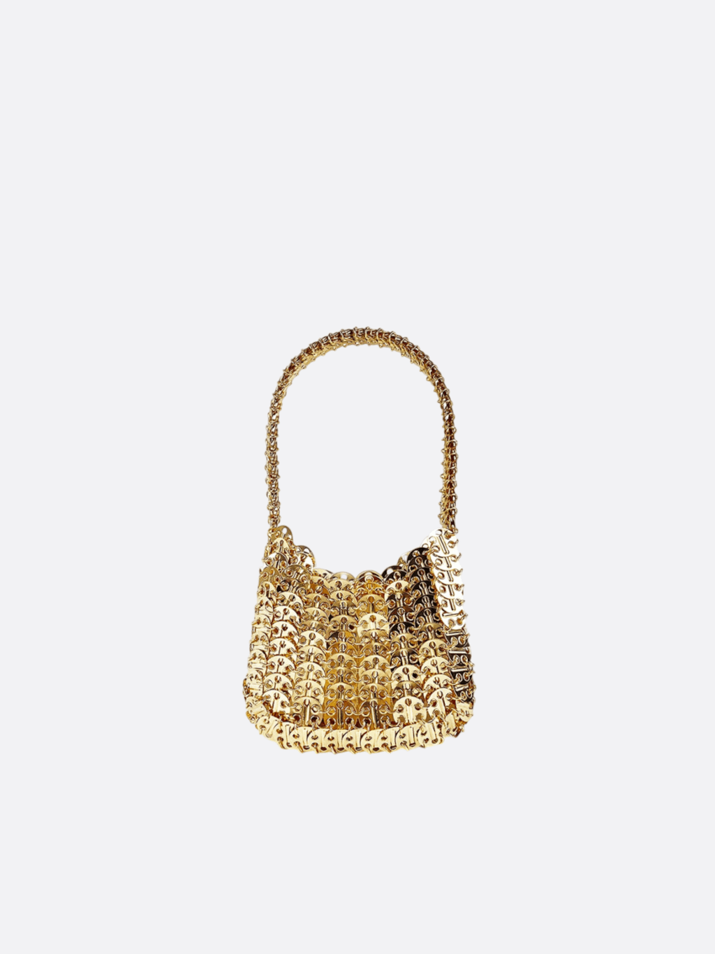 Gold metallic bag