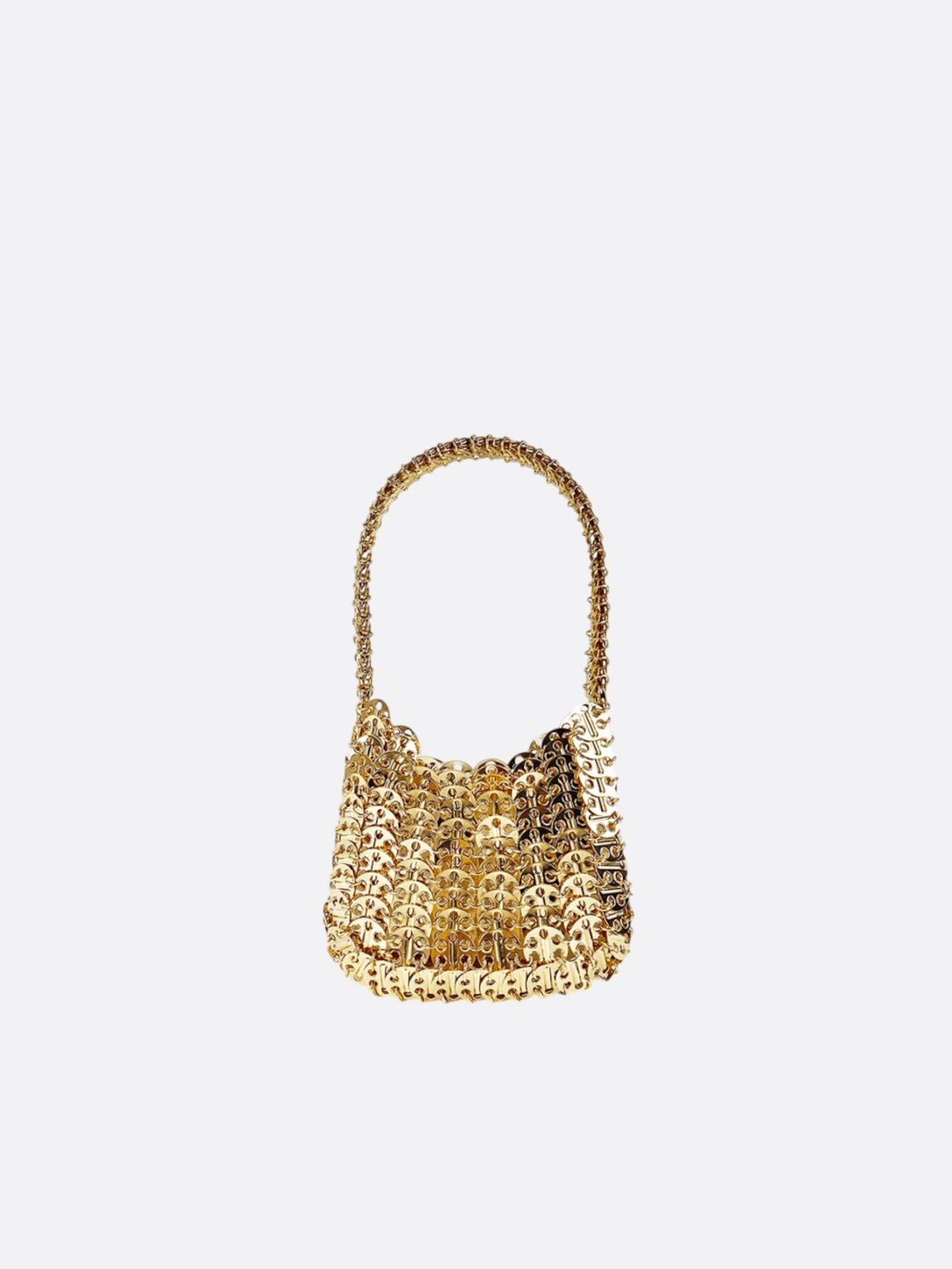 Gold metallic bag