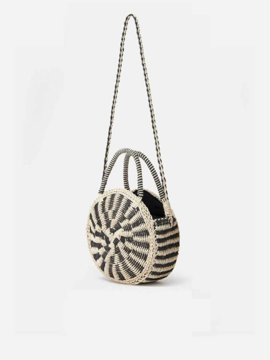 Black and white bag