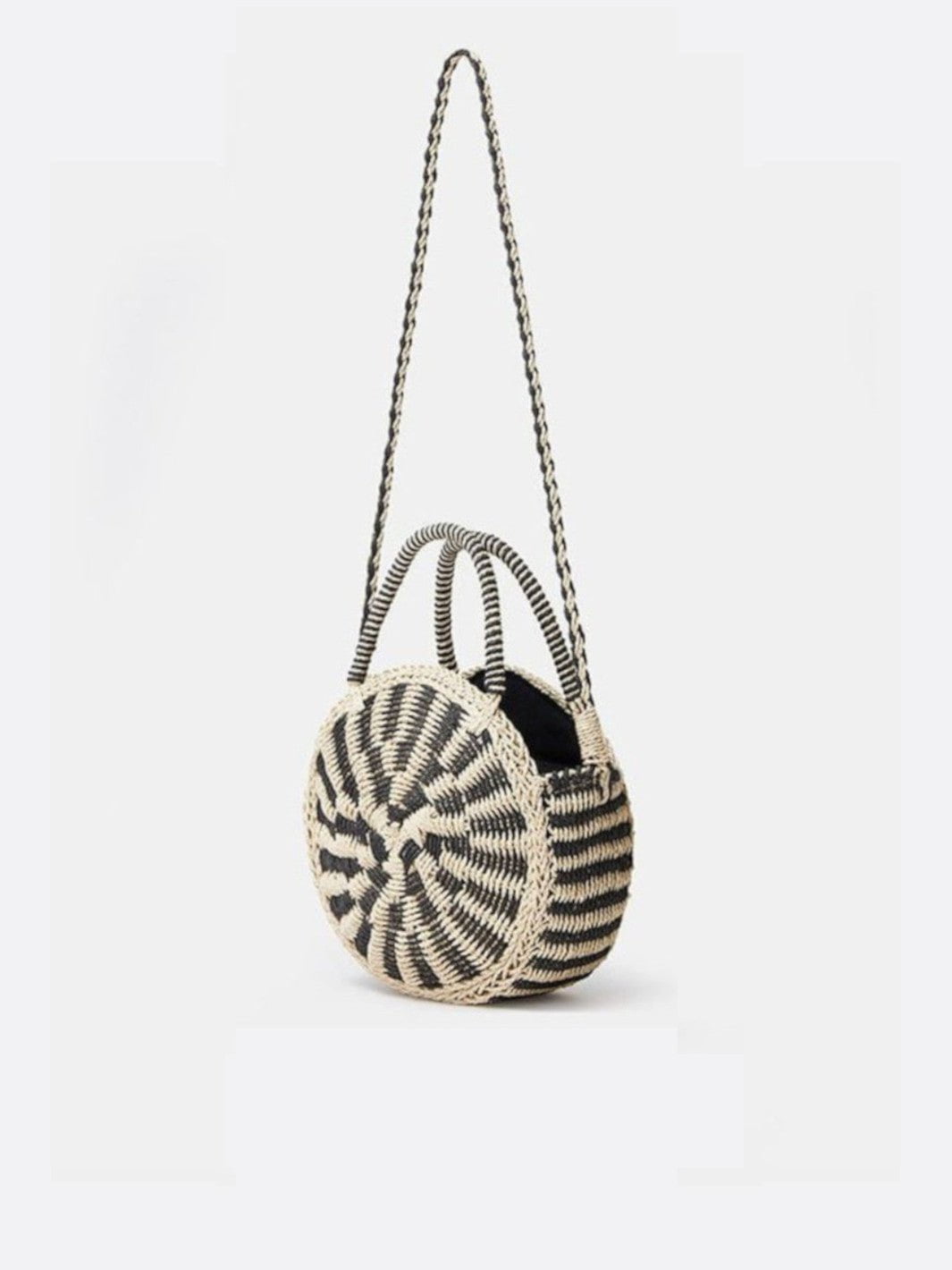 Black and white bag