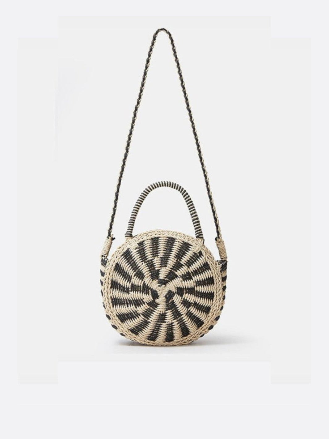 Black and white bag