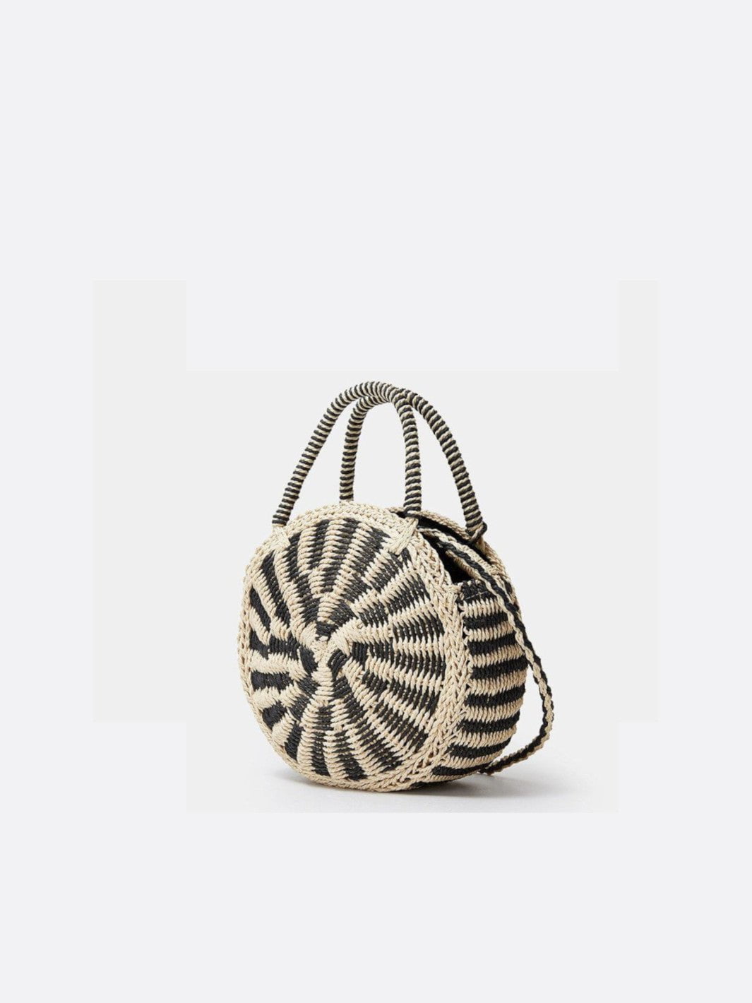 Black and white bag