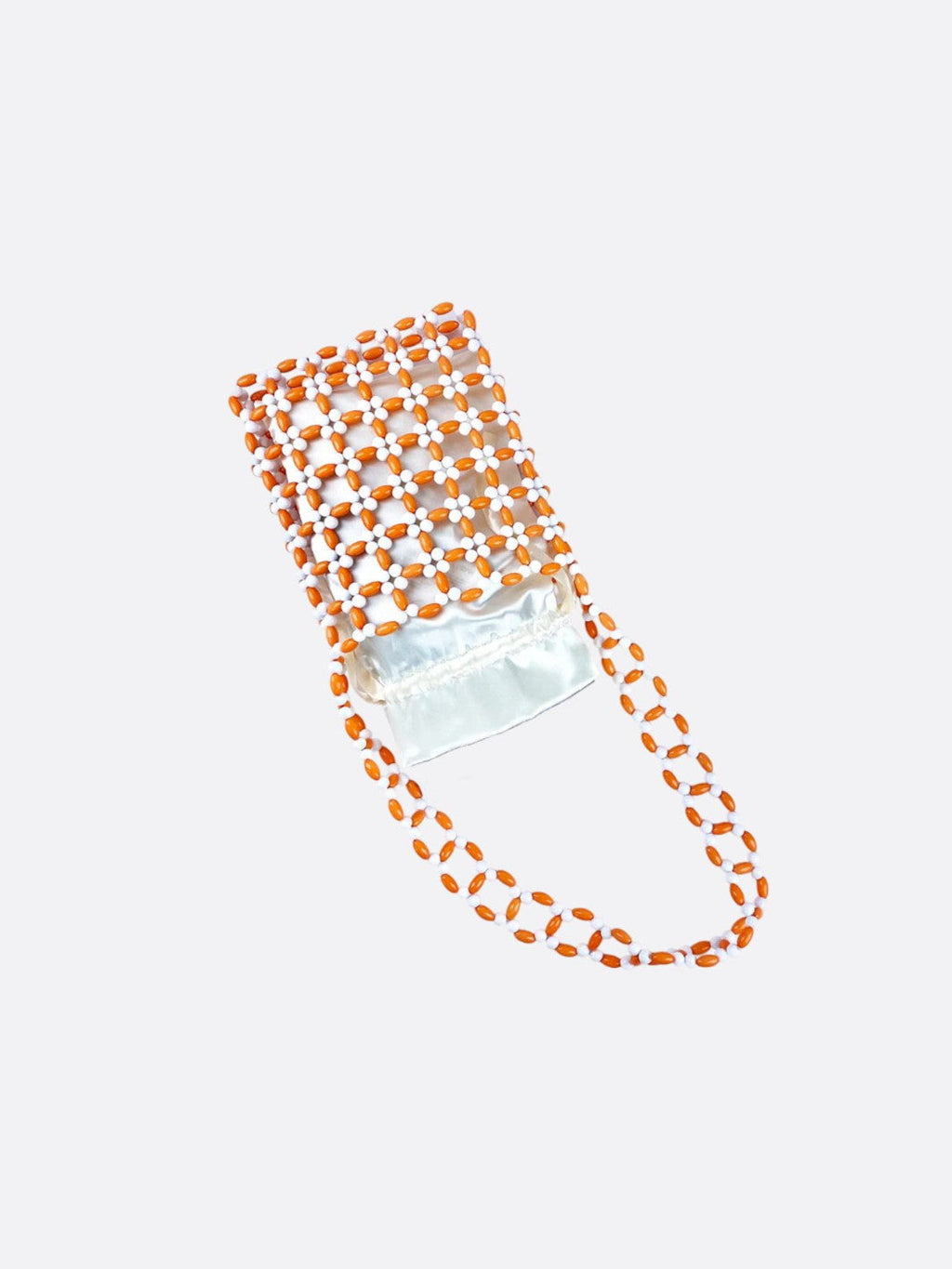 Beaded clutch bag
