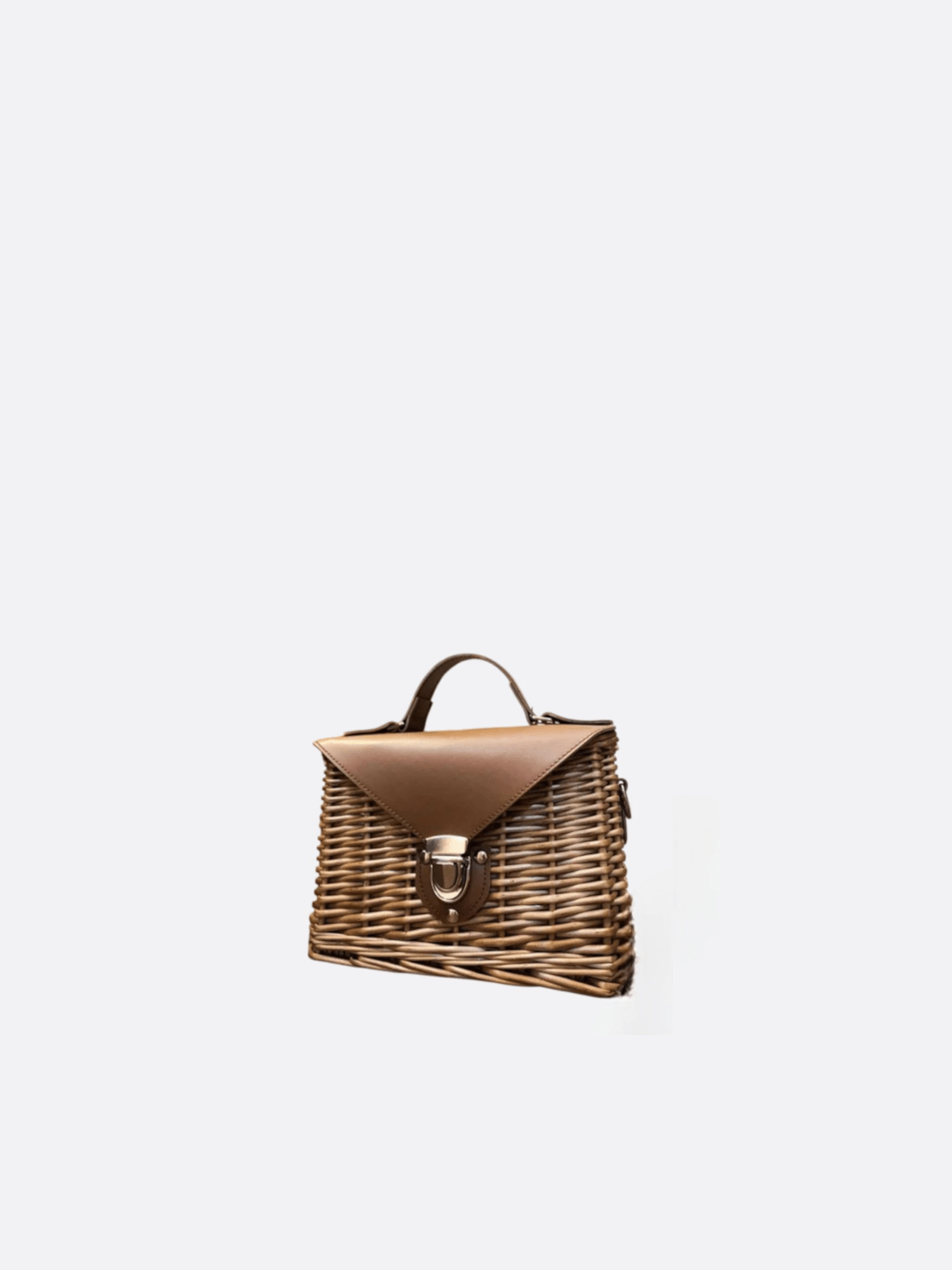 Rectangular rattan bag