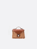 Rectangular rattan bag