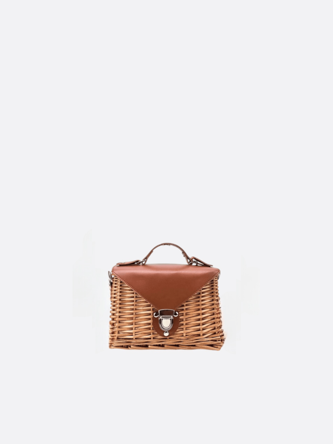 Rectangular rattan bag