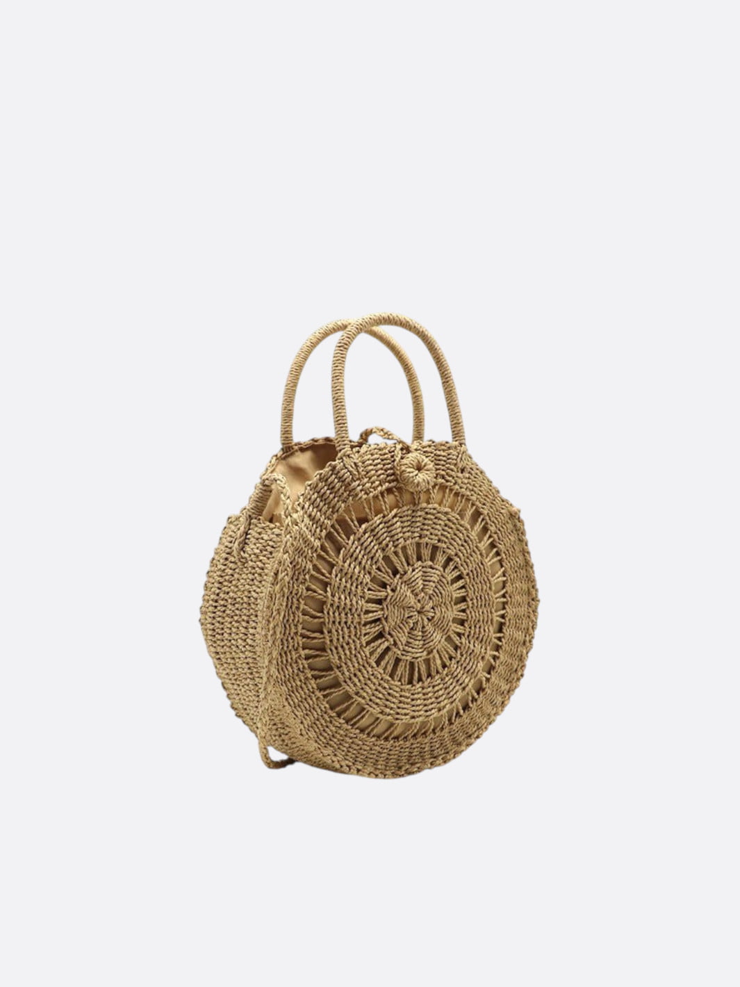 Round rope bag