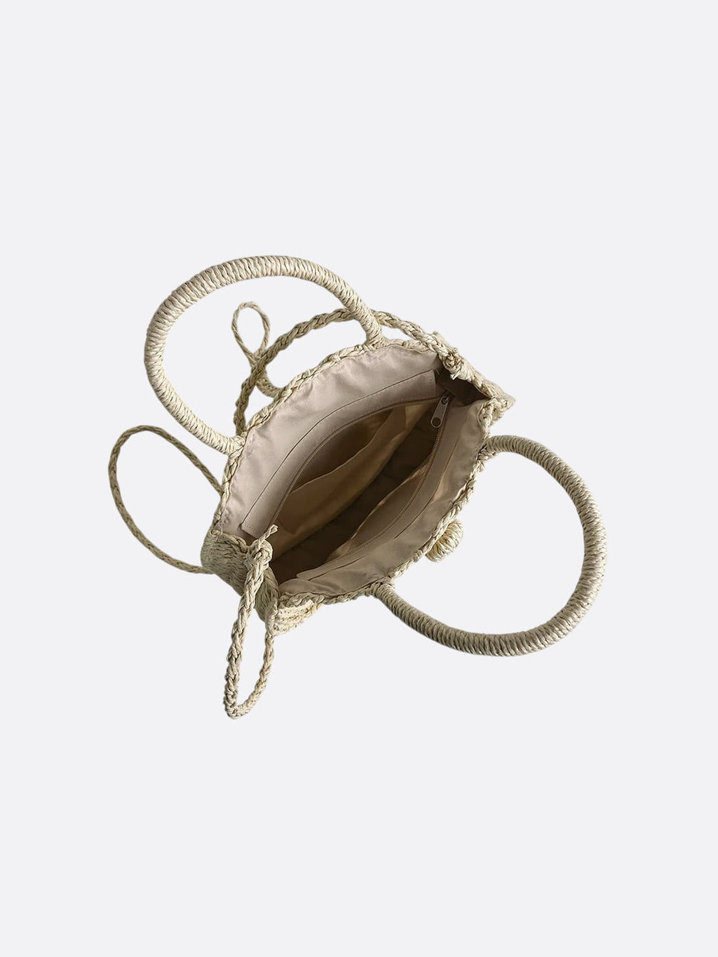 Round rope bag