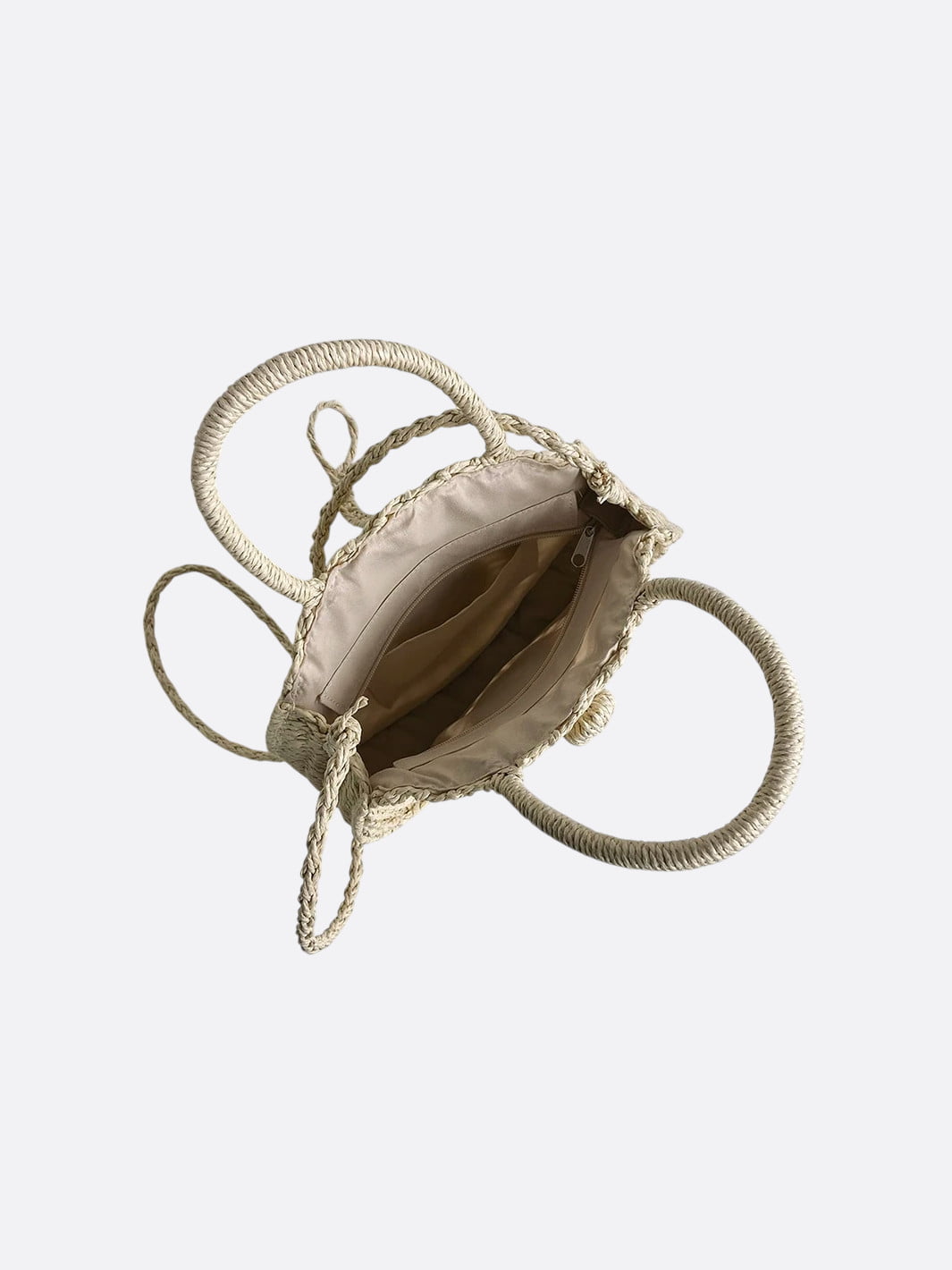 Round rope bag