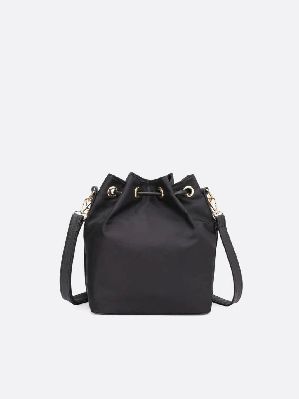 Canvas bucket bag