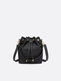 Canvas bucket bag