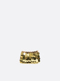 Gold sequin bag