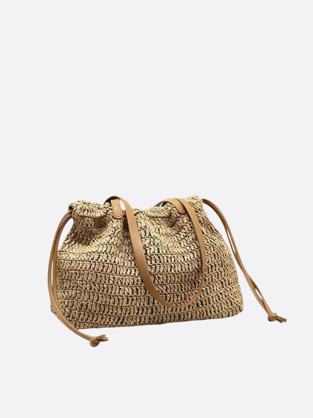 Soft straw bag