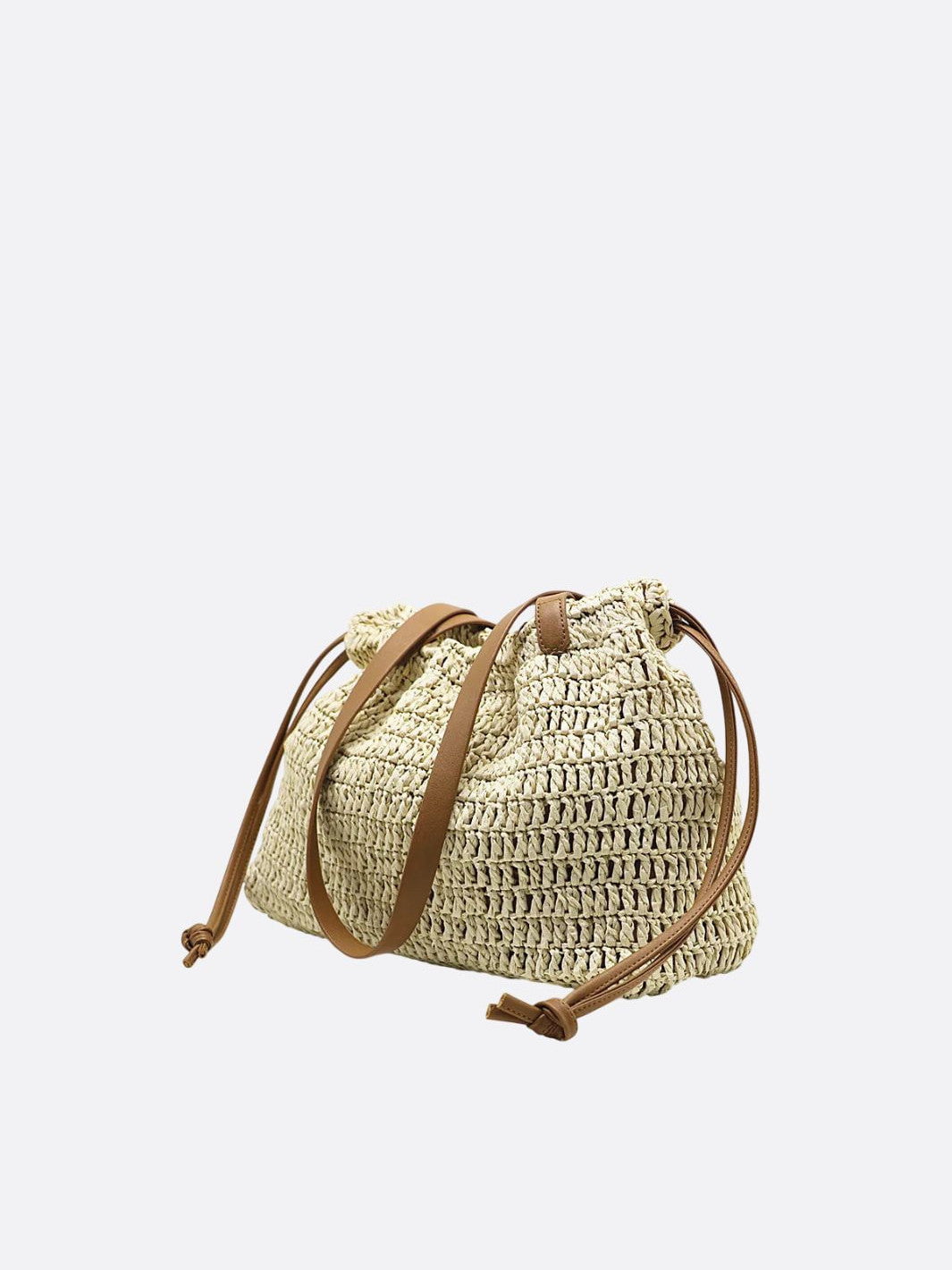 Soft straw bag