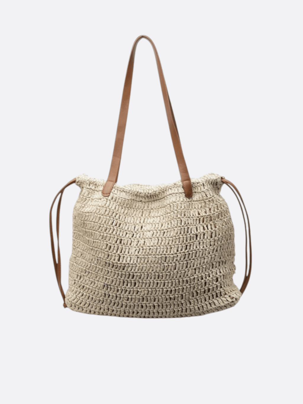 Soft straw bag