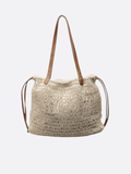Soft straw bag