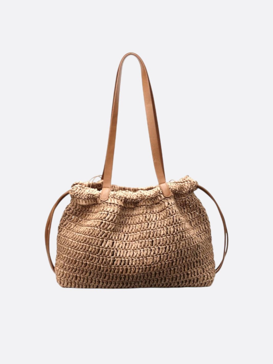 Soft straw bag
