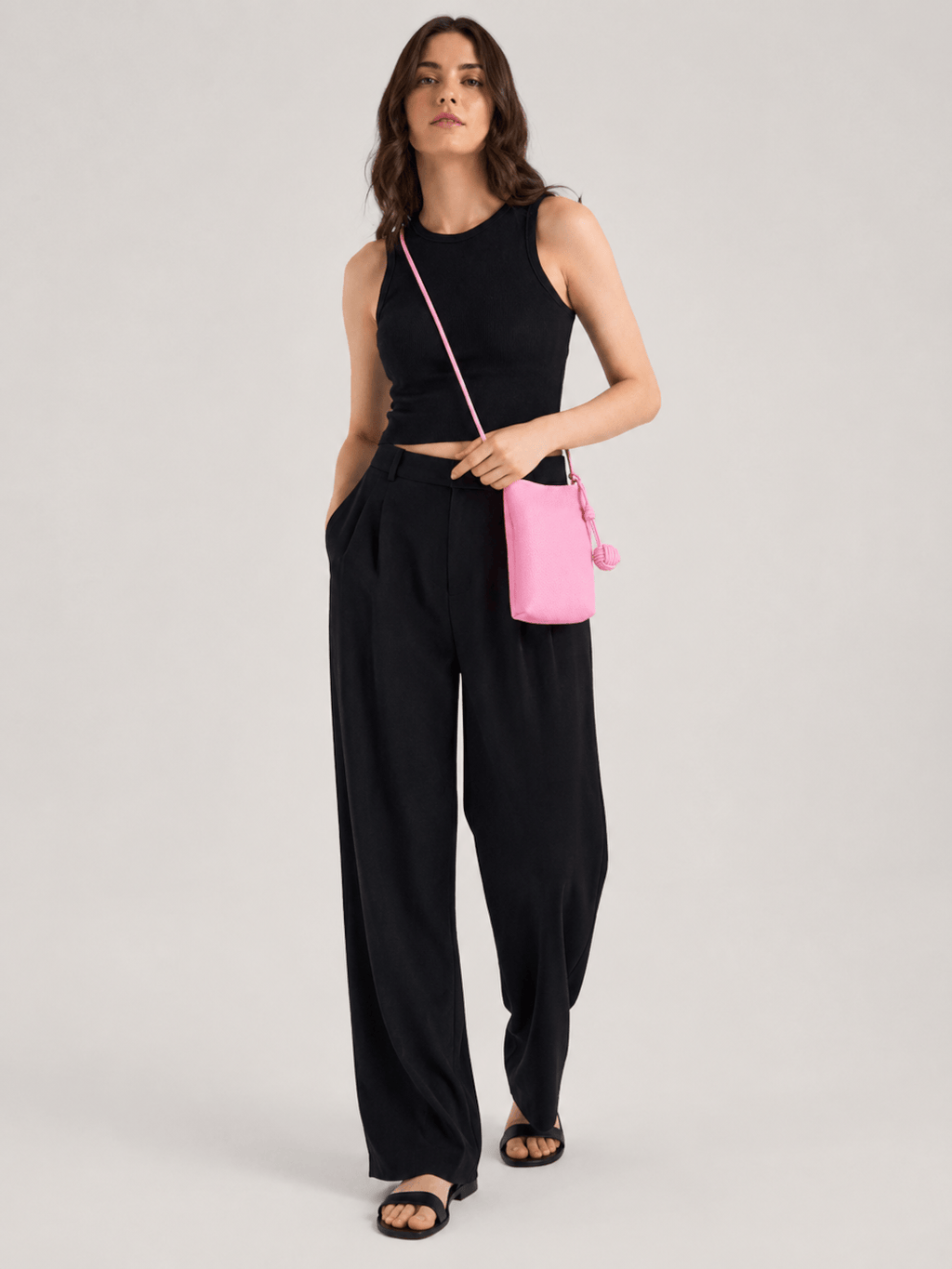 Leather phone bag