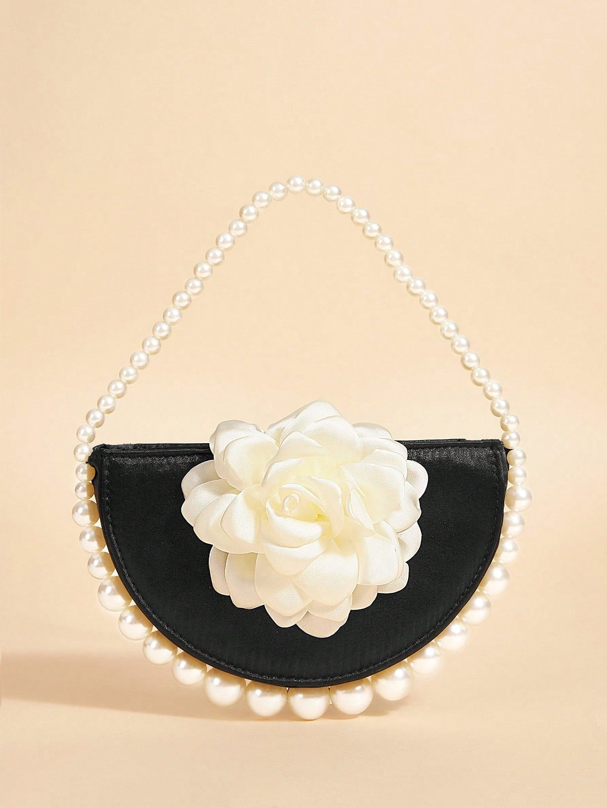 Belle Luxury, Glamorous,Elegant, Flower, Women Top Handle Bag