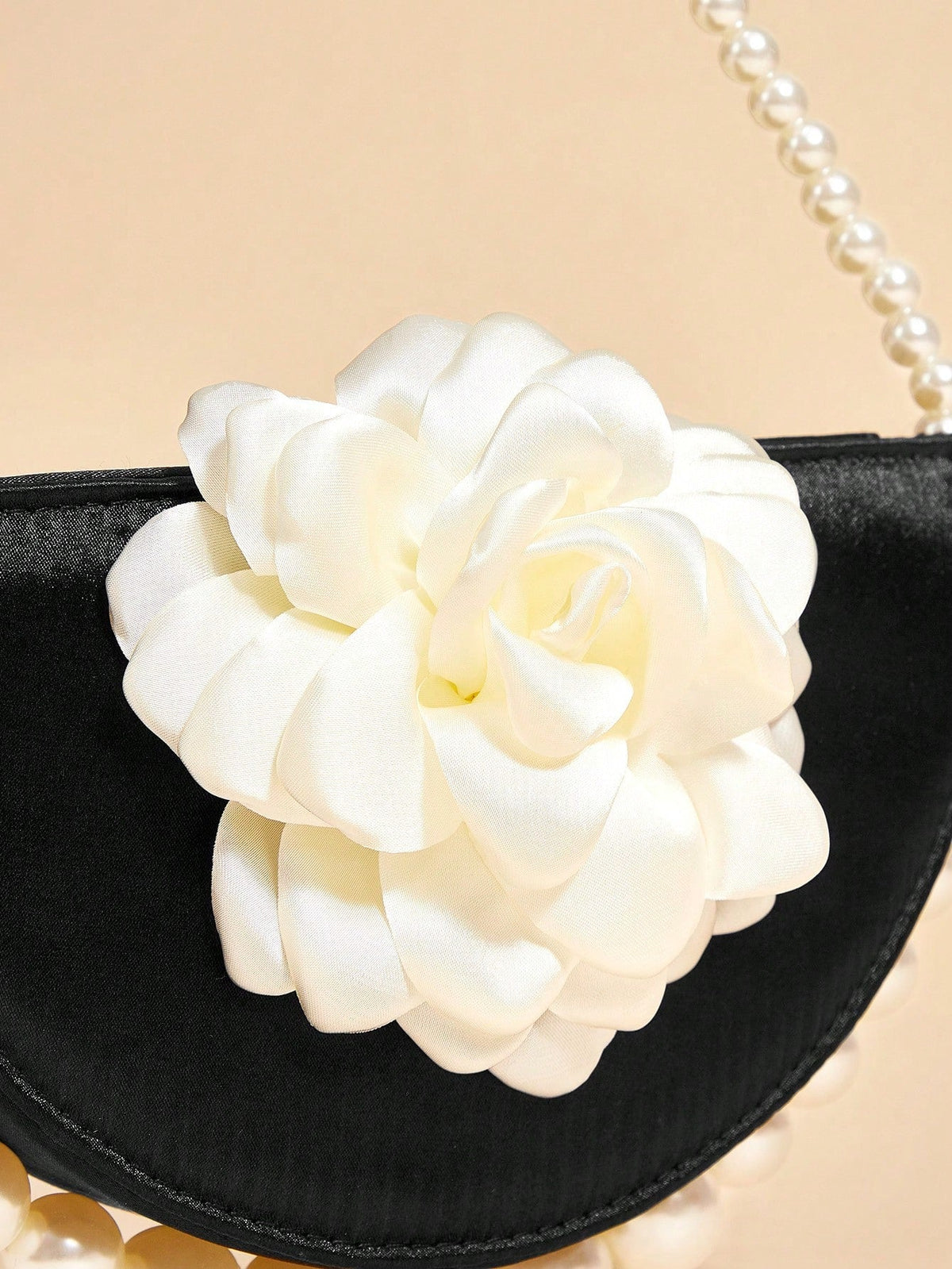 Belle Luxury, Glamorous,Elegant, Flower, Women Top Handle Bag