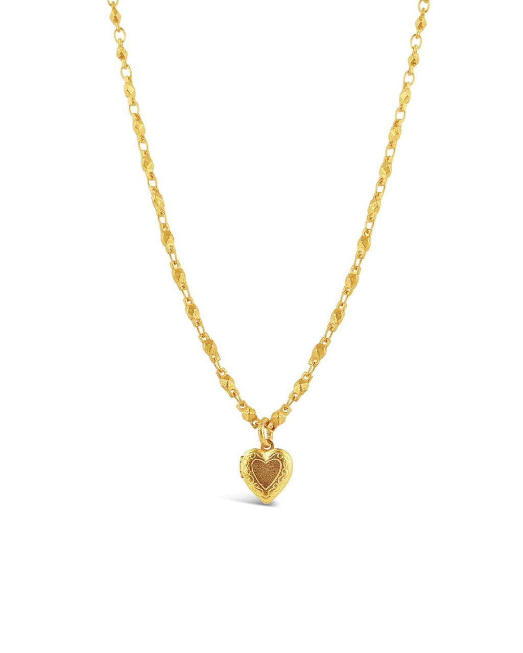 Small Heart Locket Necklace