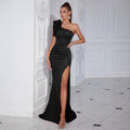 The Midnight Gala | French High-End Off-Shoulder Maxi