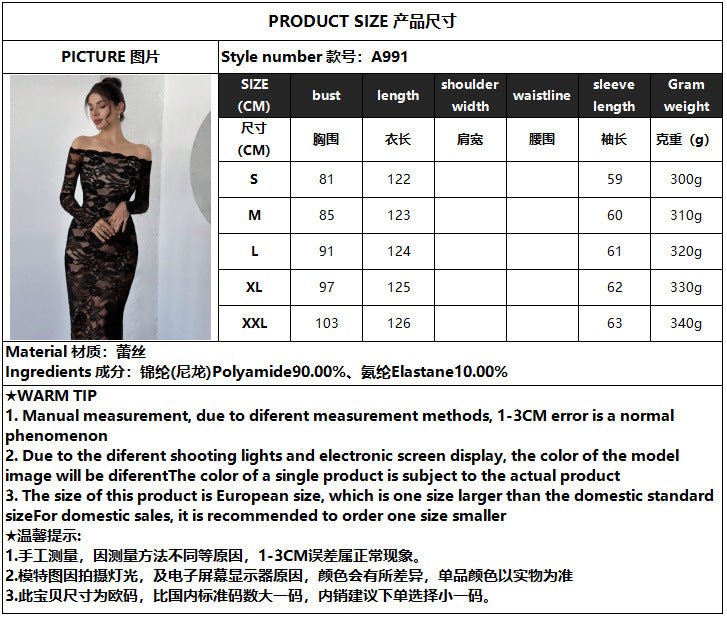 The Off-Shoulder Enchantment | Women's Lace Geometric Off-Shoulder Maxi Dress