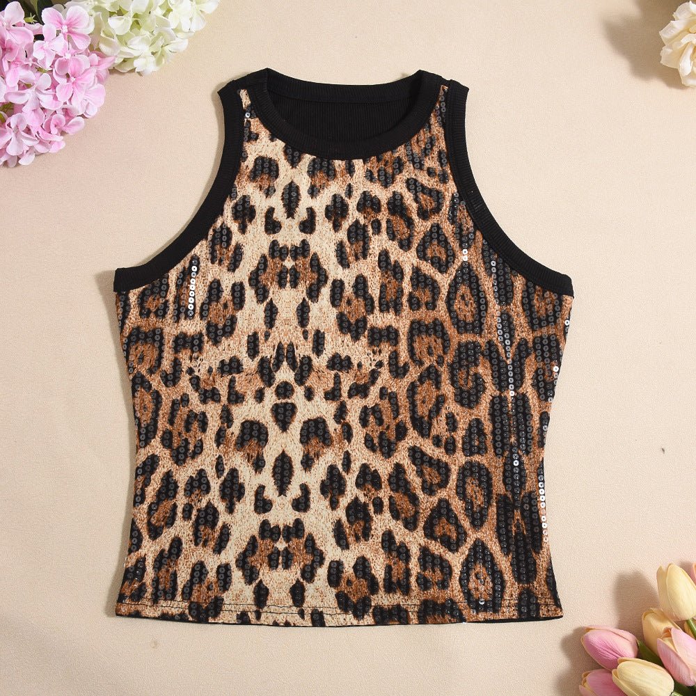 The Wild Ember | Snatched Leopard Bead Cami