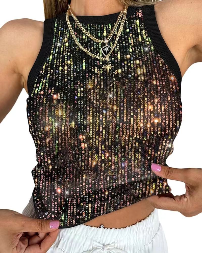 The Wild Ember | Snatched Leopard Bead Cami