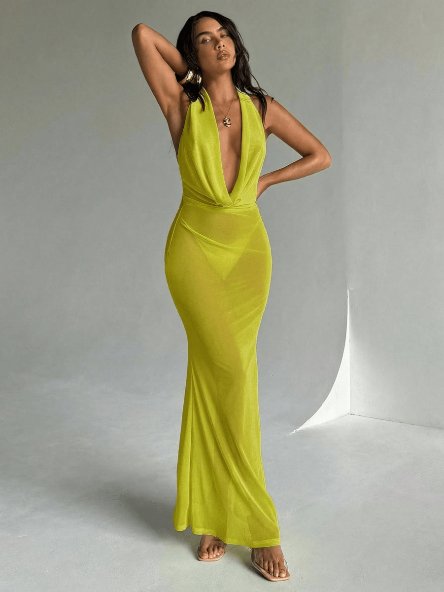 Mermaid Dress – Draped with a Mermaid Train